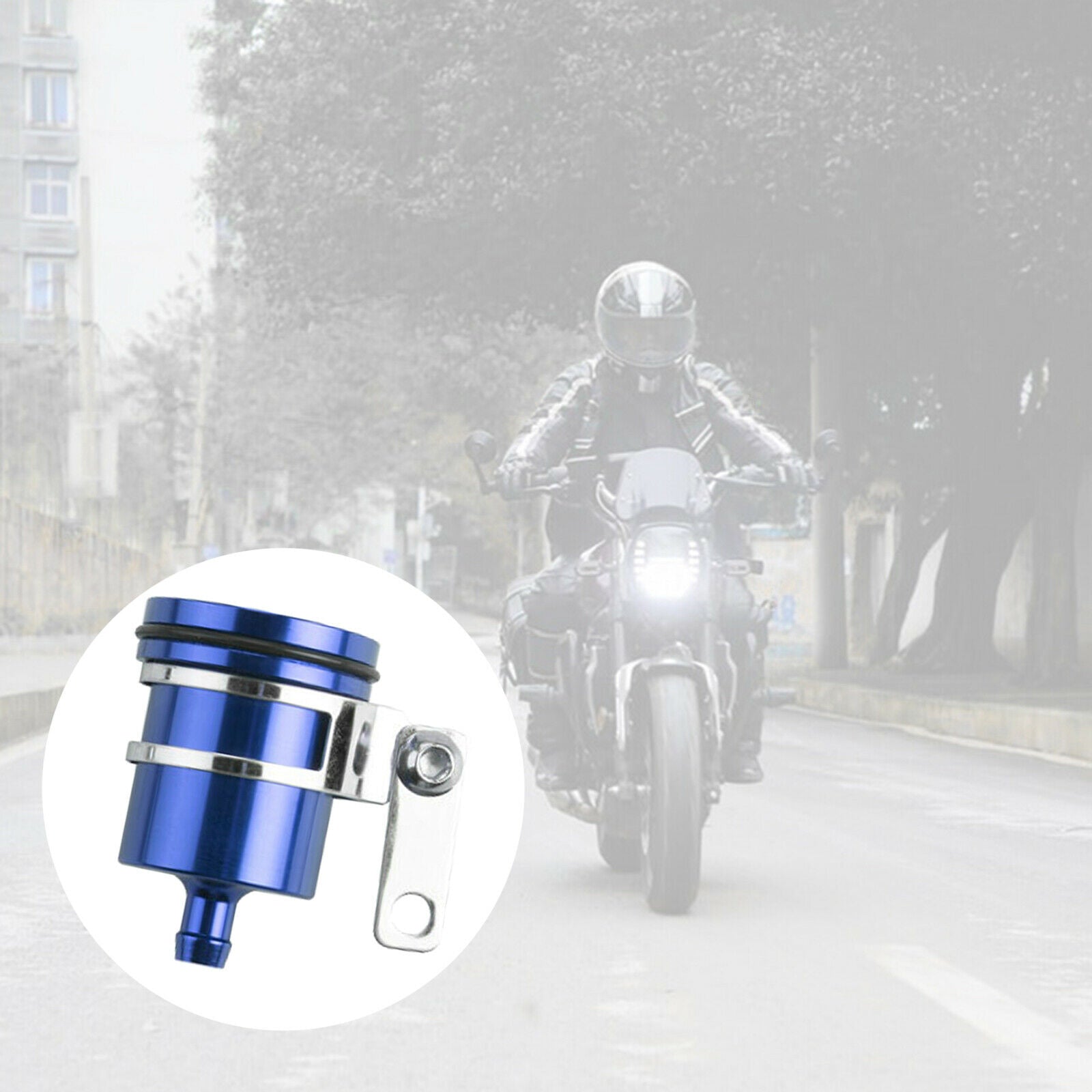 Motorcycle Brake Reservoir Vehicle Replacement Parts for Kawasaki Blue