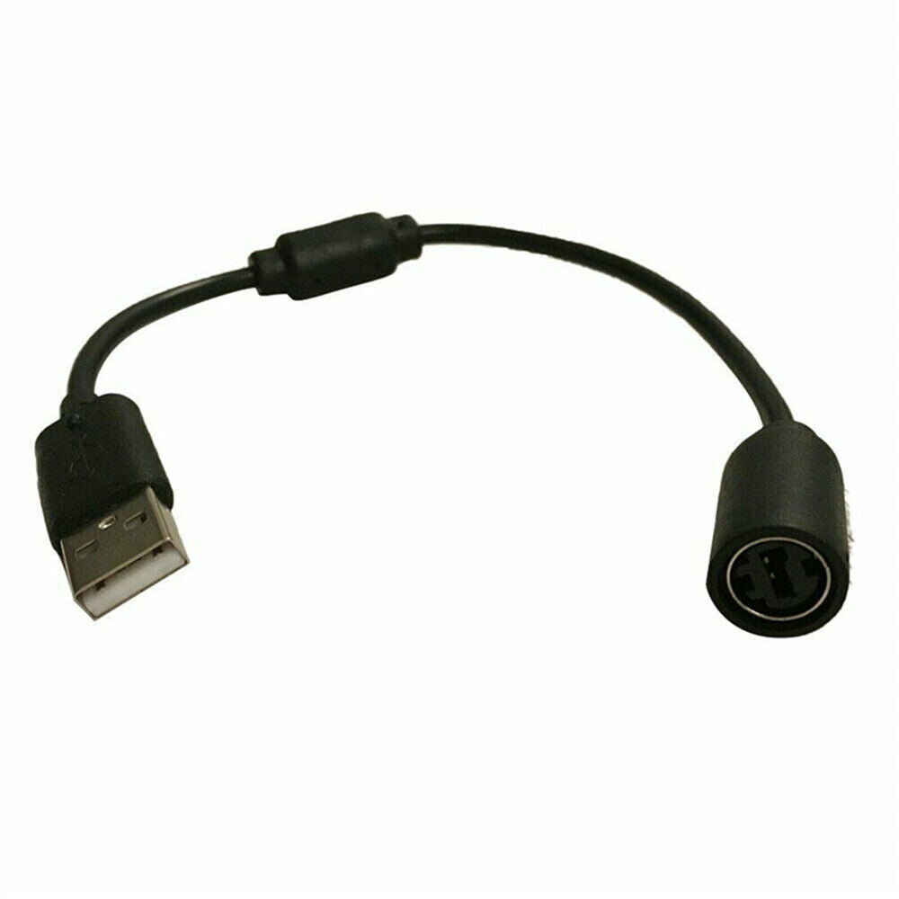 For Xbox 360 PC Wired Controller USB Breakaway Separation Cable Cord Adapter