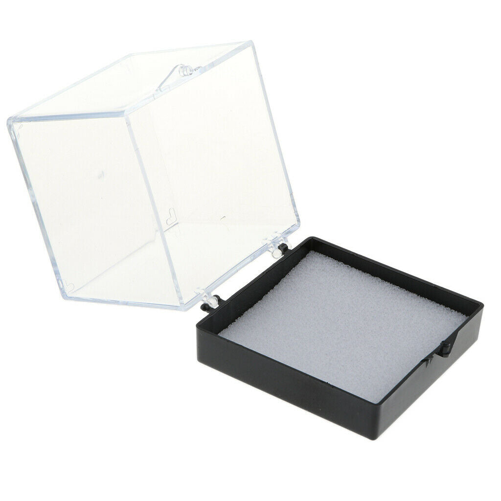 6.5x6.5x7cm Transparent Dustproof Display Case for Rock & Mineral Collection