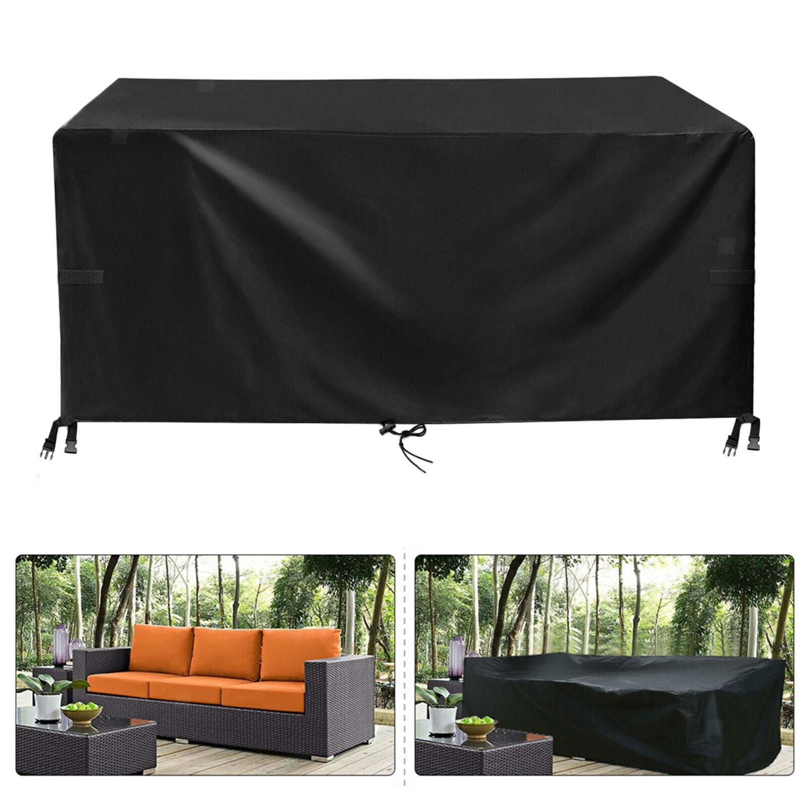 Furniture Dust Cover Waterproof Pool Table Cover for Patio Home Terrace
