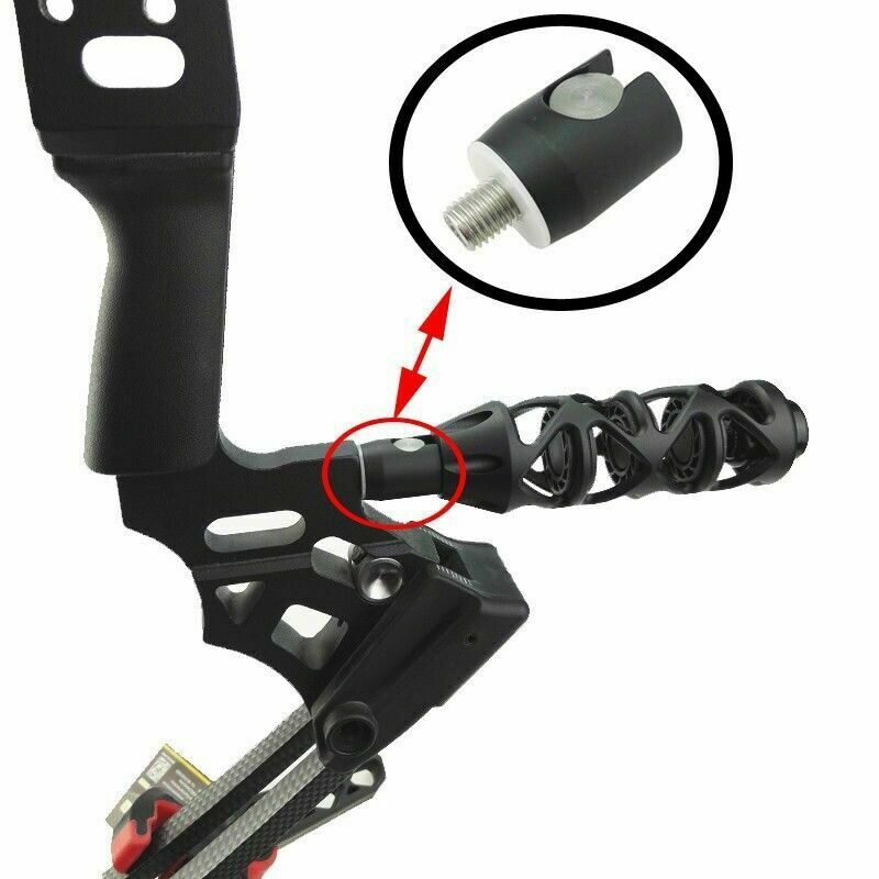 Archery Stabilizer Quick Disconnect Adapter Detach Balance Bar Rod Bow Joint New