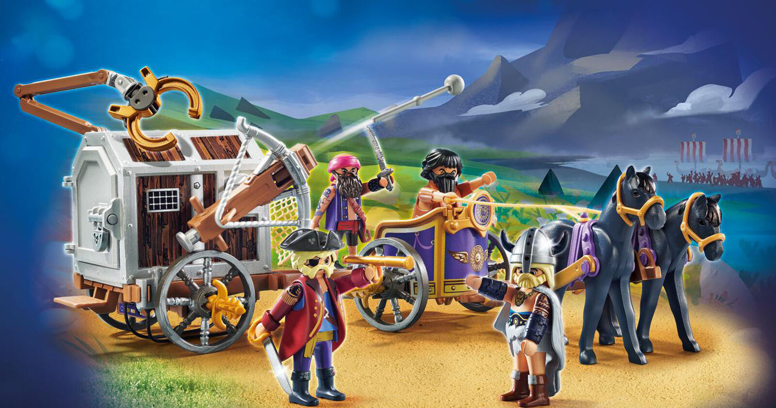 70073 Playmobil Prison Wagon Playmobil The Movie 65 Pieces Age 5 Years+