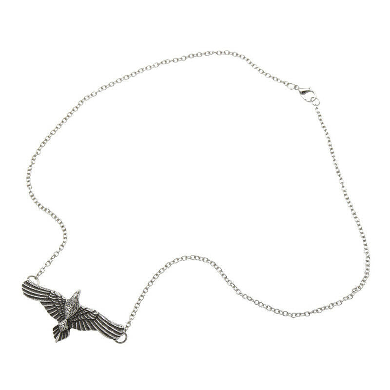 Viking Necklace Flying Eagle Pendant Fashion Jewelry Norse Punk Style Retro Gift