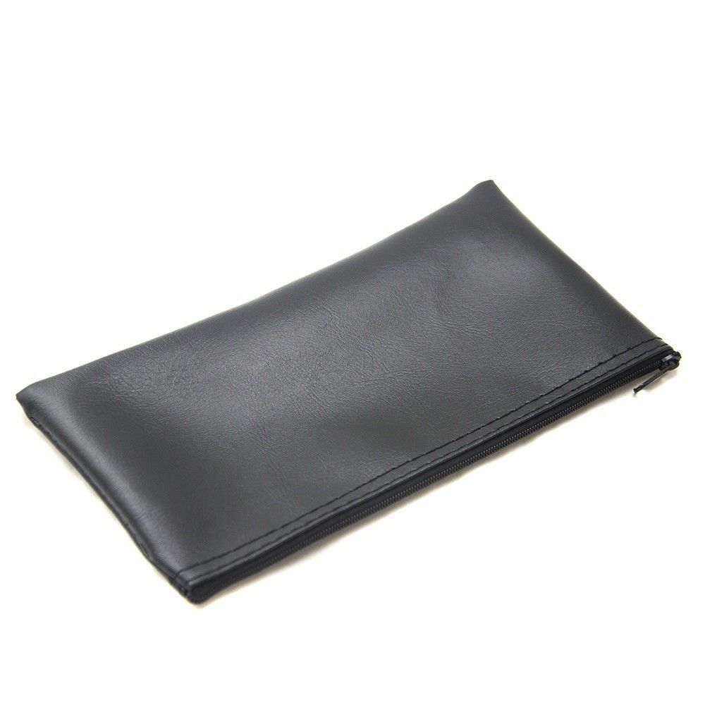 Black Leather Mic Protective Storage Bag Pouch for Shure SM58 SM57 Microphones