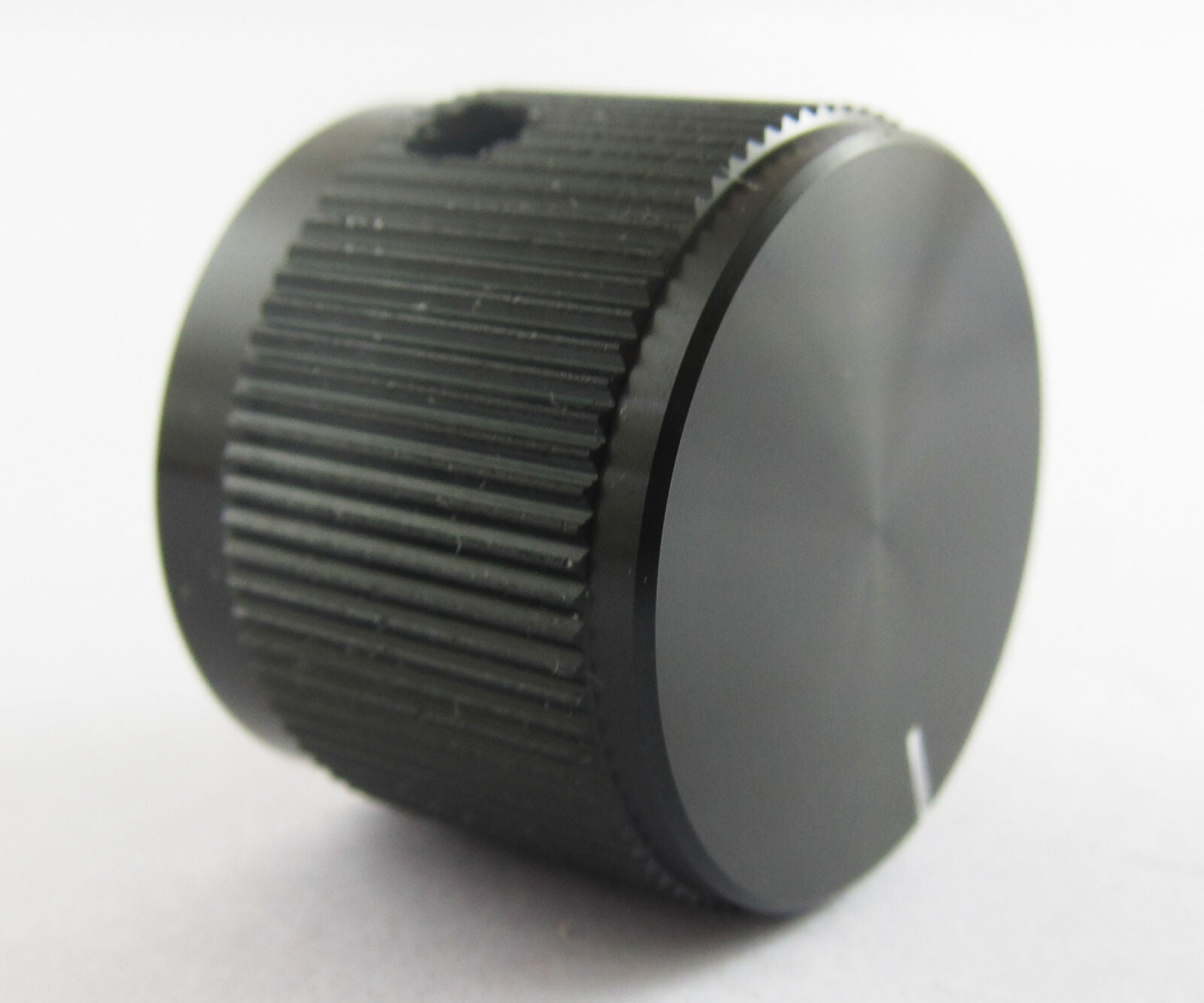 5 pcs High Quality Black Color Aluminum Audio Rotary pots Knob 30mm x 19mm NEW