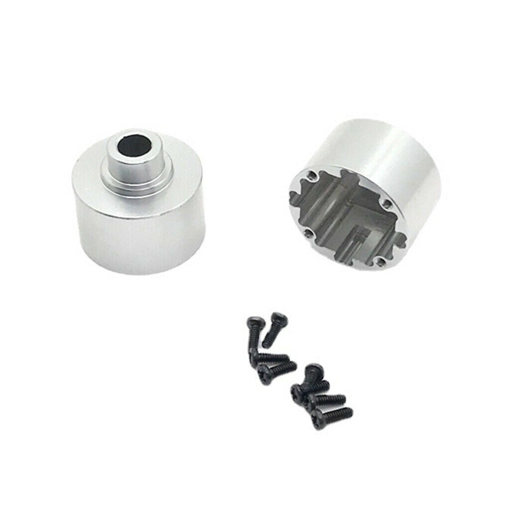 2 Piece RC Front and Rear Differential Box for Car Parts