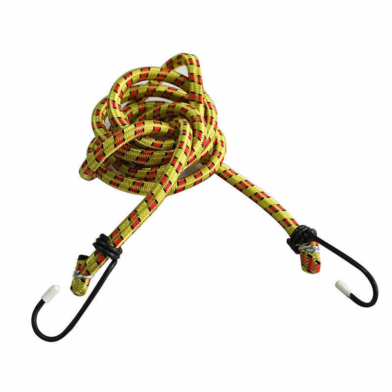 Elastic Bungee Cords Hooks Bikes Rope Tie Luggage Car Strap Roof Rac.l8