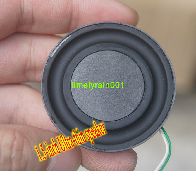 2pcs 1.5" inch Ultra-thin speaker 8 ohms 5 Watts bass cone vibration film