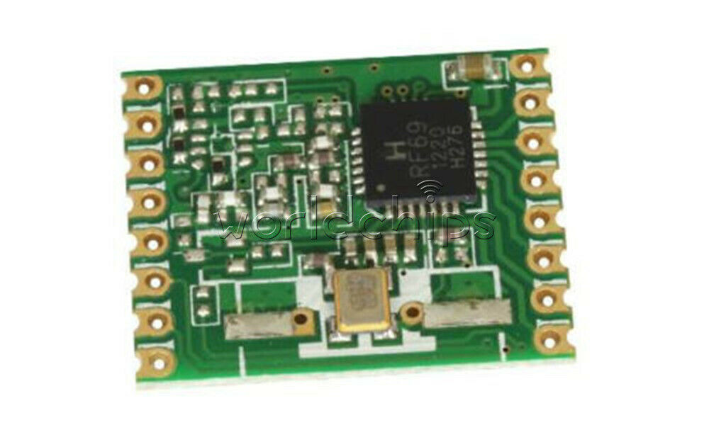 RFM69W Wireless Transceiver 915Mhz - HopeRF - RFM69W-915S2 Module