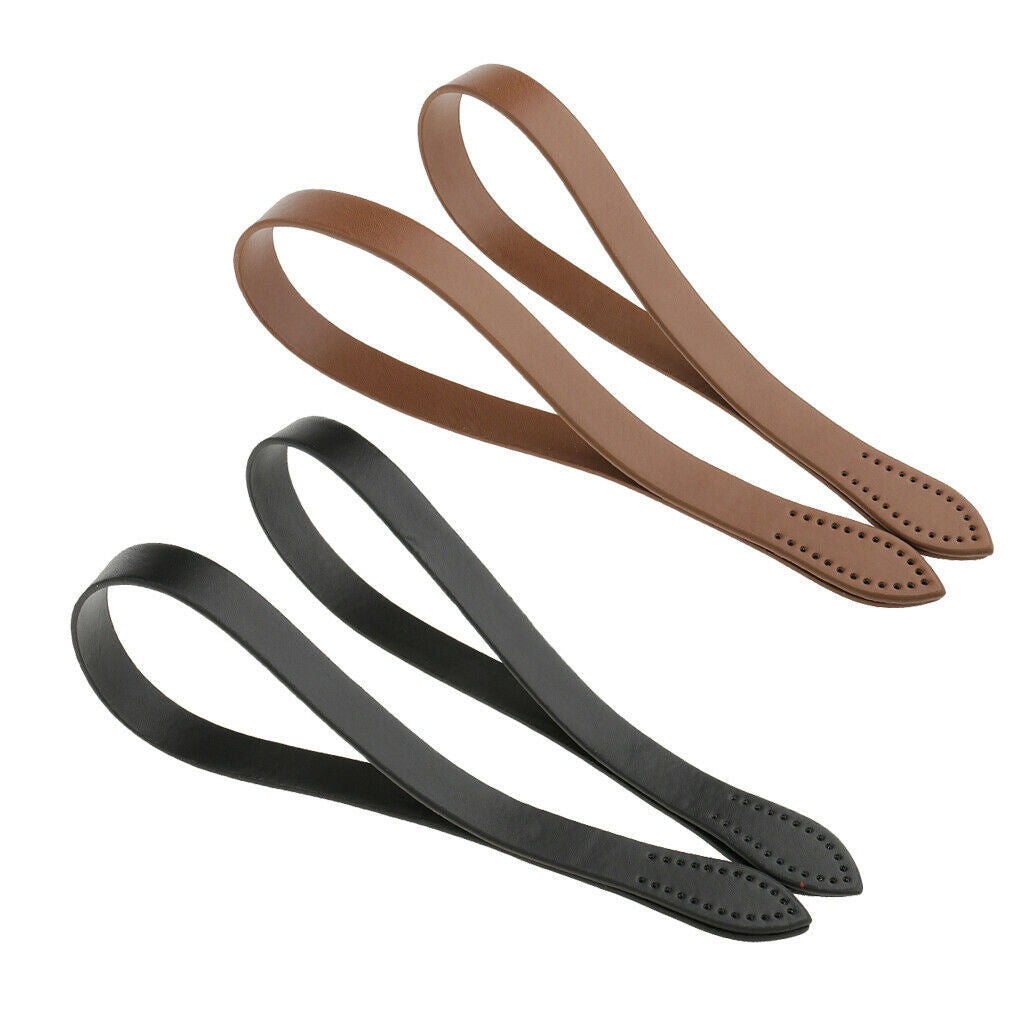 2 Pairs 60cm Shoulder Bag Handbag Strap Handle for DIY Purse Making Crafts