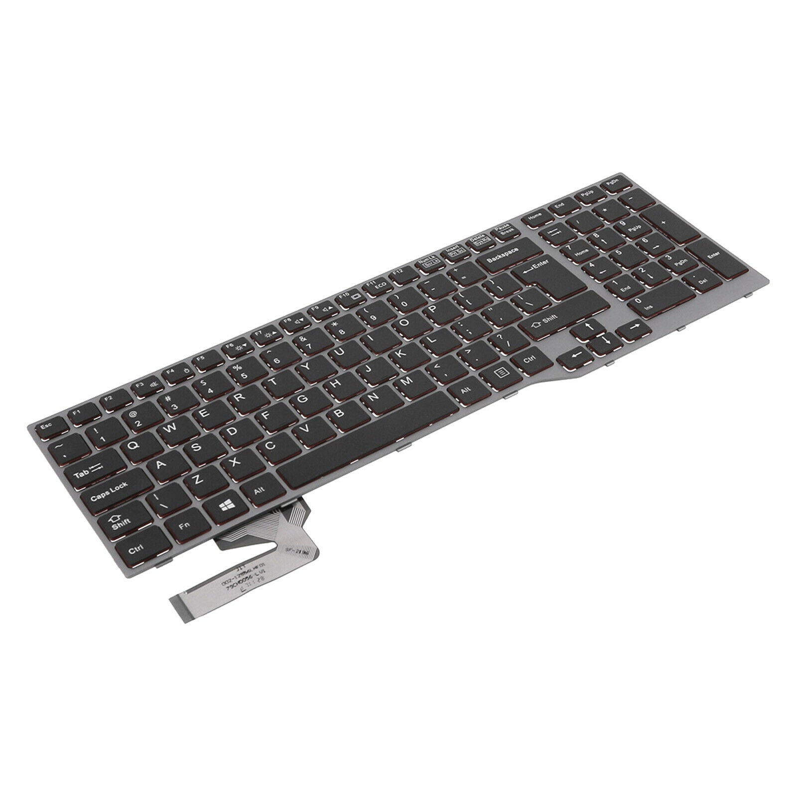 High Quality US Laptop Replacement Keyboard for Fujitsu Lifebook E753 Black