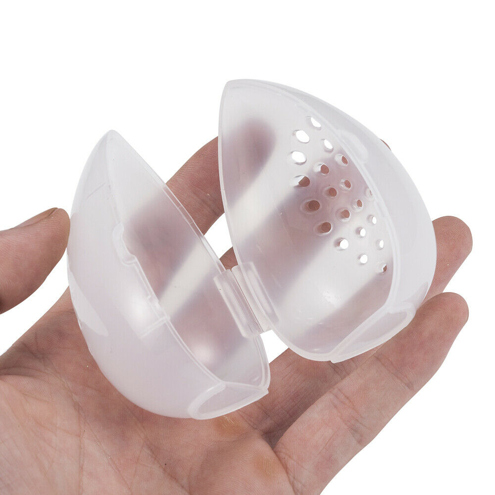 Cosmetic Egg Shaped Rack Beauty Sponge Stand Storage Case Makeup Blender Holder