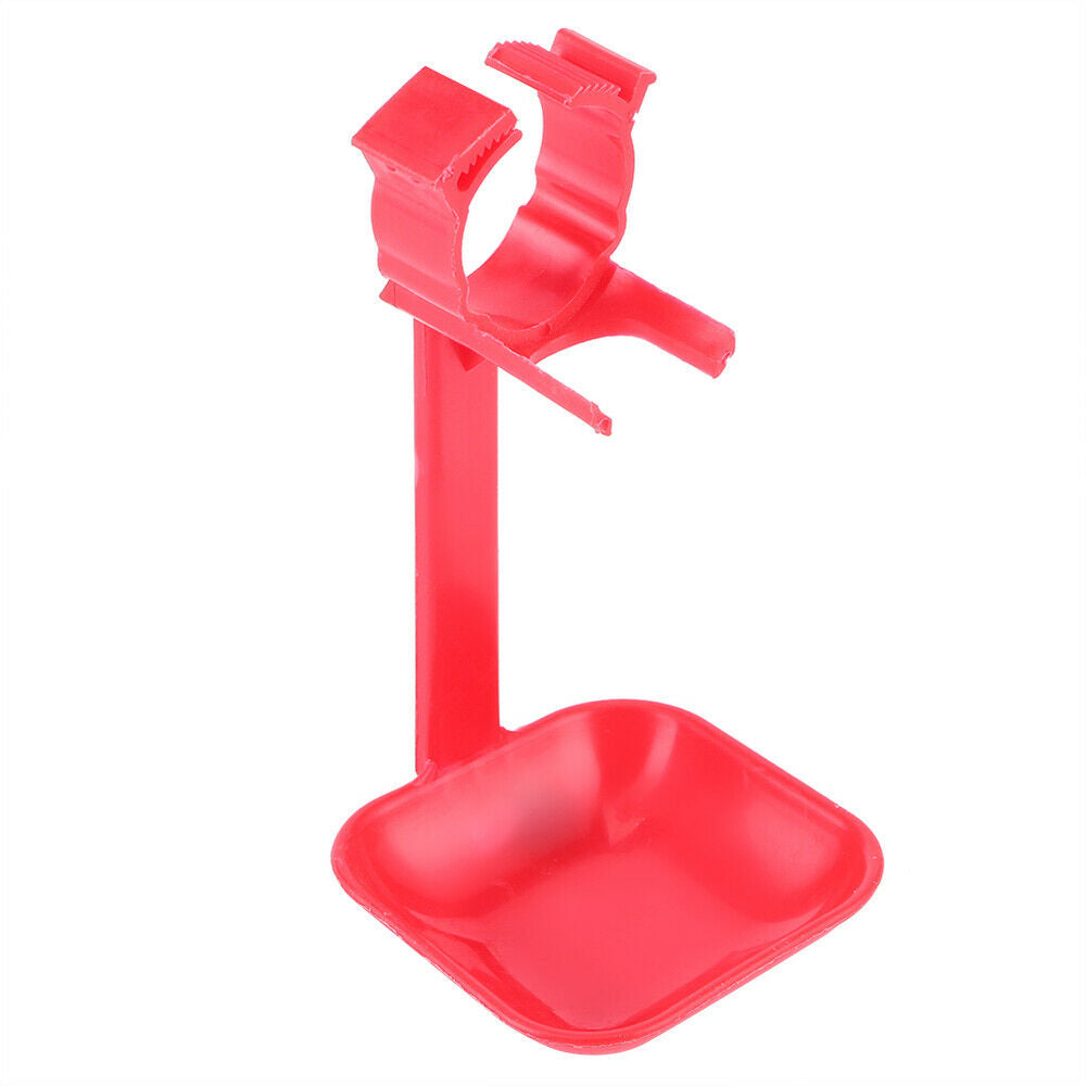 20 X Chicken Drinker Feeder Water Nipple Automatic Poultry Farm Hanging Cup Set