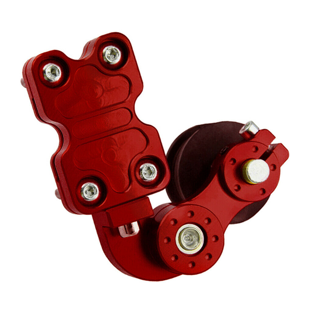 1 Set Motorcycle Chain Regulator Tensioner 52mm Dia. for ATV Motorbike