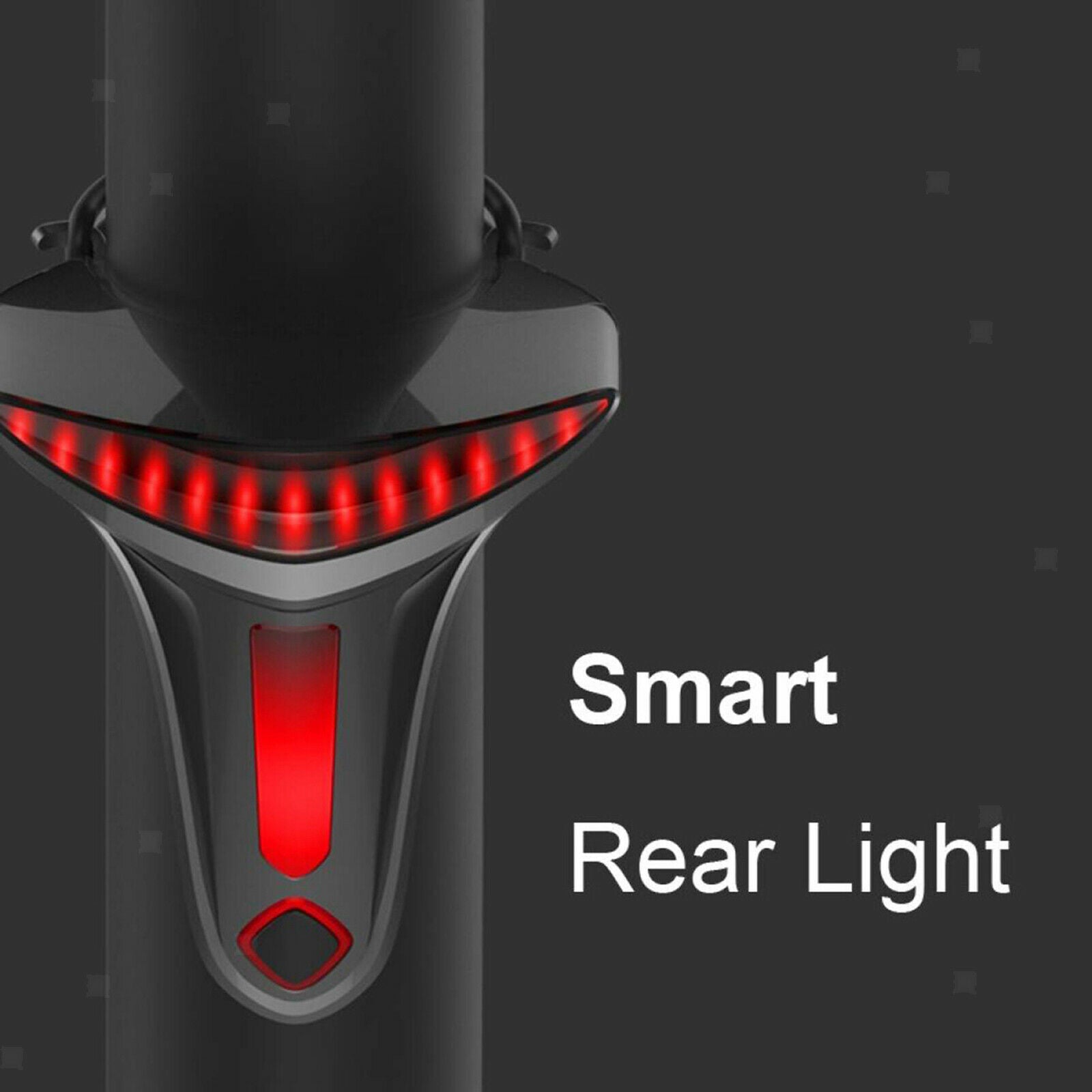 Brake Sensor Light Waterproof Bicycle Taillight Tail Light Rear Accessories
