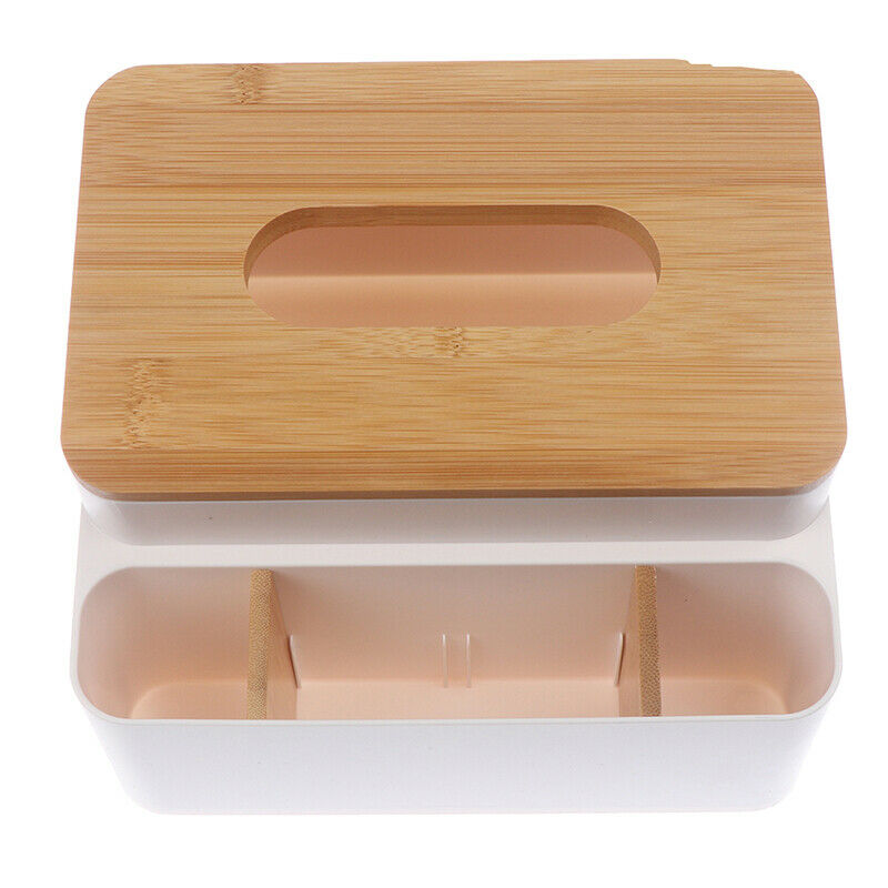 Multi-function Control Organizer Practical Tissue Box Home Cosmetic Storage _AU