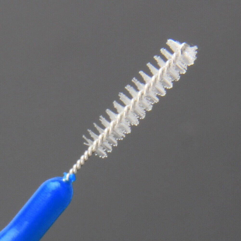 30pcs Tooth Flossing Head Hygiene Dental Plastic Interdental Brush Toothpic @