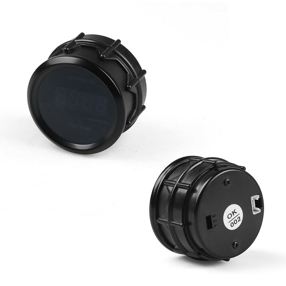 2" 52mm Exhaust Gas Temperature Gauge Led EGT EXT Gauge Car Meter With Sensor