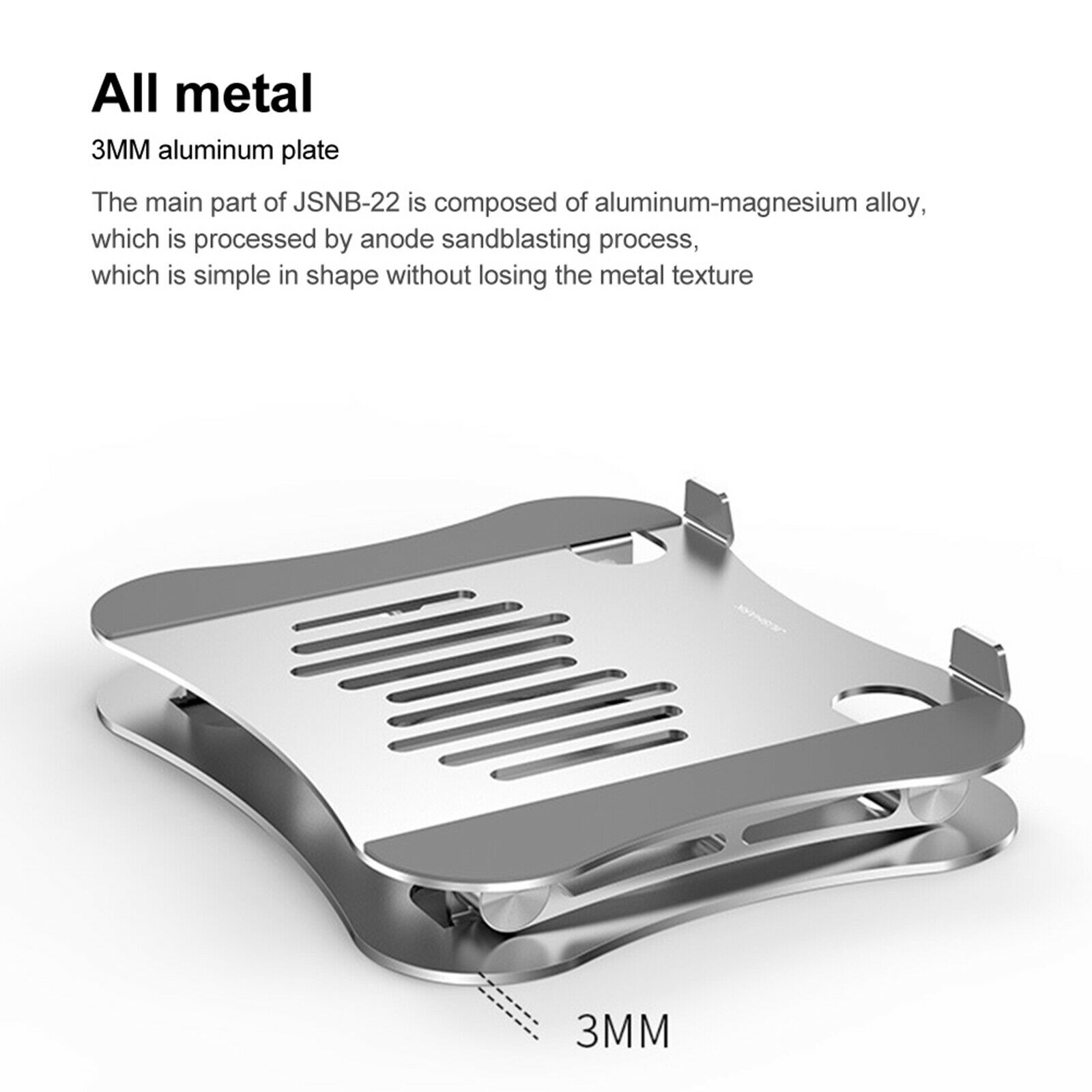Adjustable Foldable Laptop Stand Notebook Riser Computer Holder for Desk