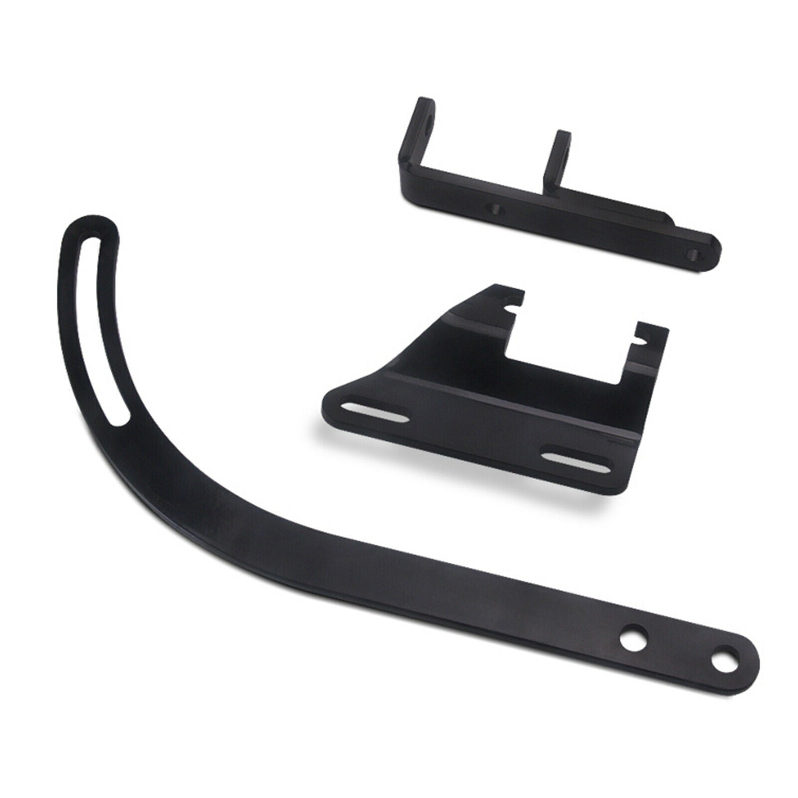 Black Alternator Bracket for Chevy Using SWP 265 283 327 350 SBC Engines