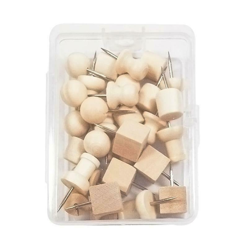 Thumbtack Decorative Steel Push Pins for Maps Displaying Documents Photo 30 Pcs