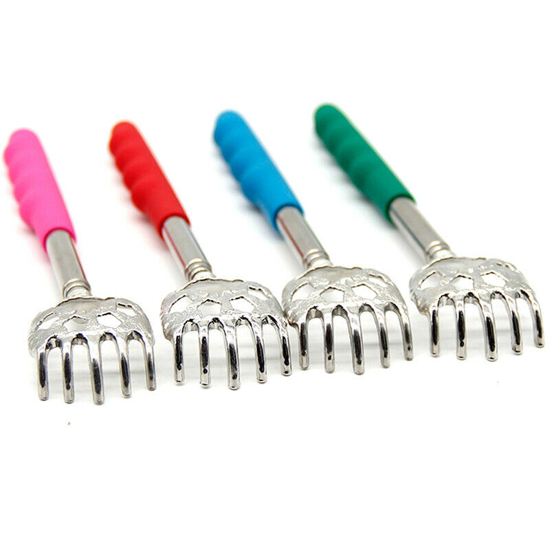 Handy Telescoping Massage Self Back Scratcher Bear Claw Back Itching Scra.l8