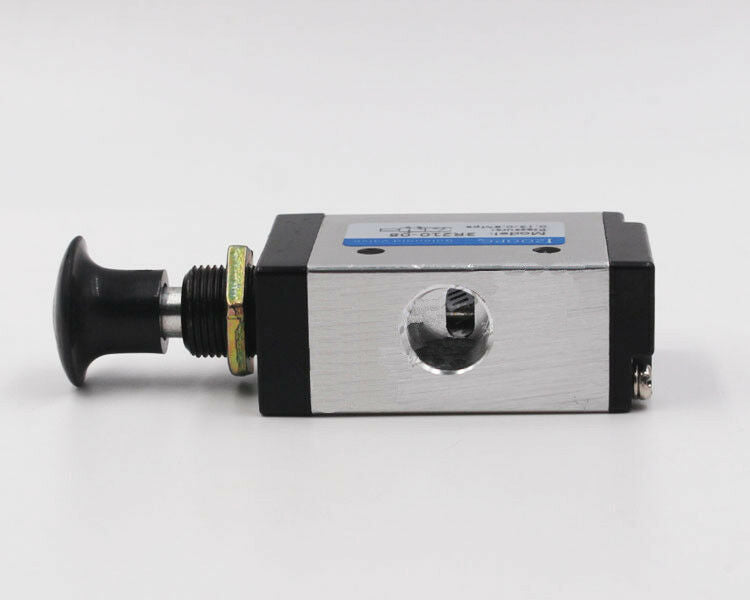 3 Port 2 Position 1/8" PT Hand Operated Air Valve Manual Pneumatic Control Valve
