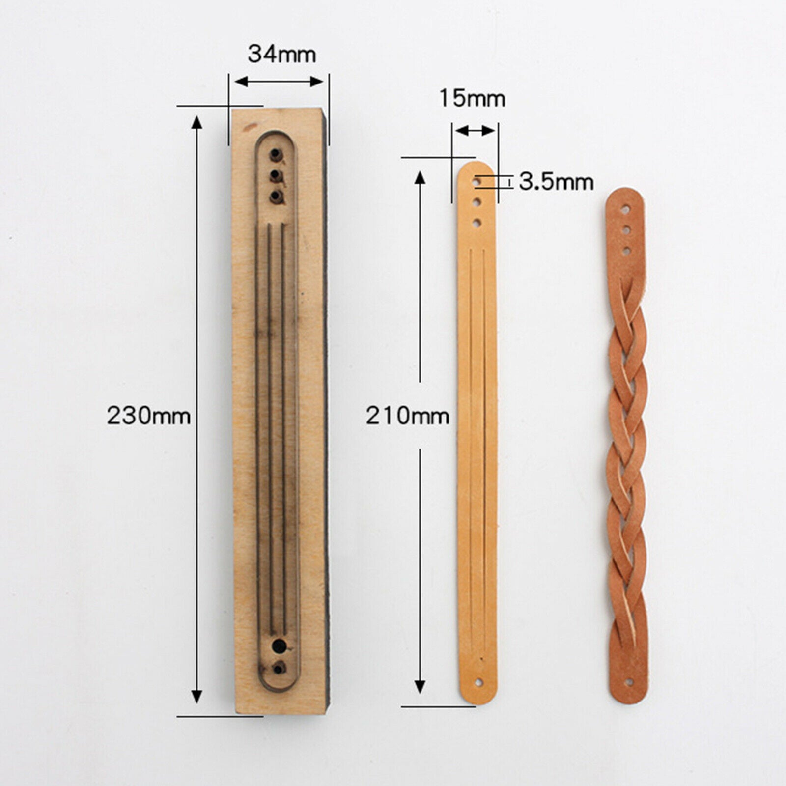 Metal Die Cutting Leather Bracelet Cutting Mold for Jewelry DIY Leathercraft