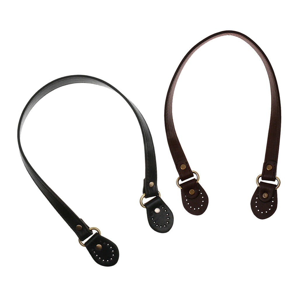 2 lot DIY Faux Leather Tote Bag Strap 54cm Sewing Handbag Handle Repair