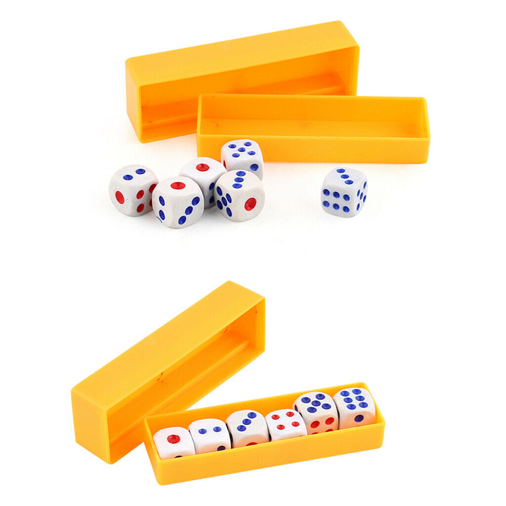 Amazing Dice Prediction Box Magic Tricks Kids Toys Props Magician Supplies -