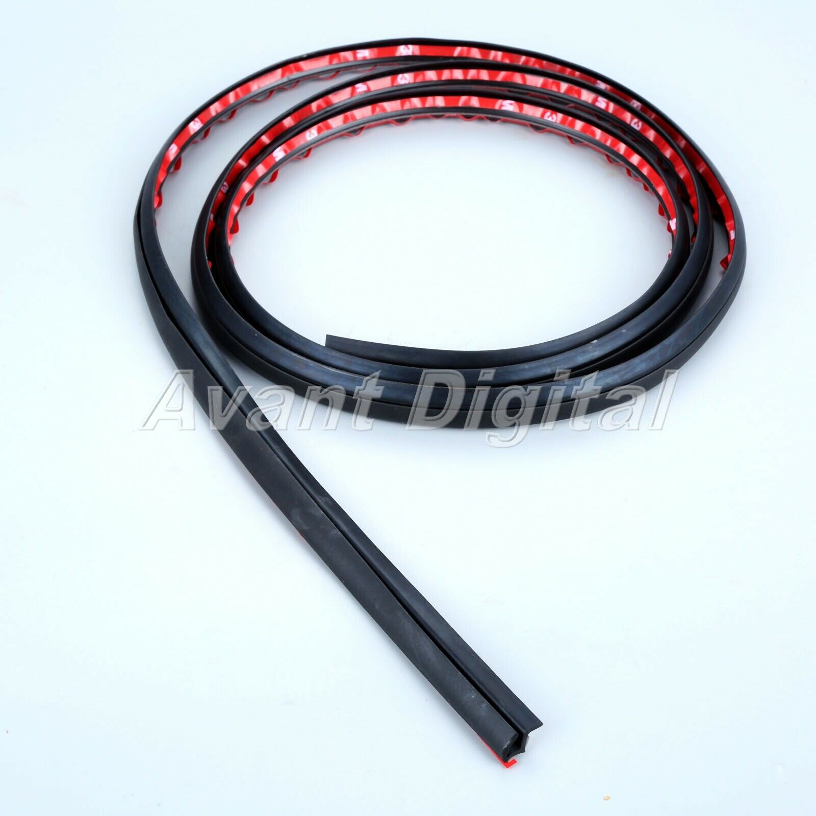 Car Waterproof Rubber Sealing Strips Mouldings Trim B/C Pillar Type 2 Meters 1Pc