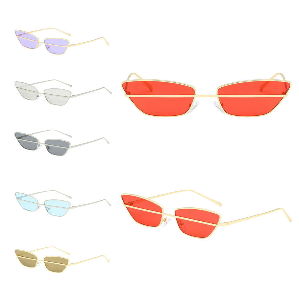 Retro Small Sunglasses Metal Frame Shades Glasses Glasses Eyewear Travel