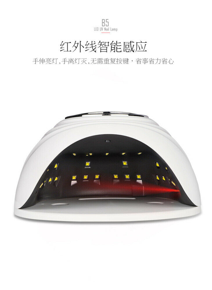 Nail Polish Dryer UV LED Lamp Acrylic Gel Curing Light Manicure 4 Timer Setting