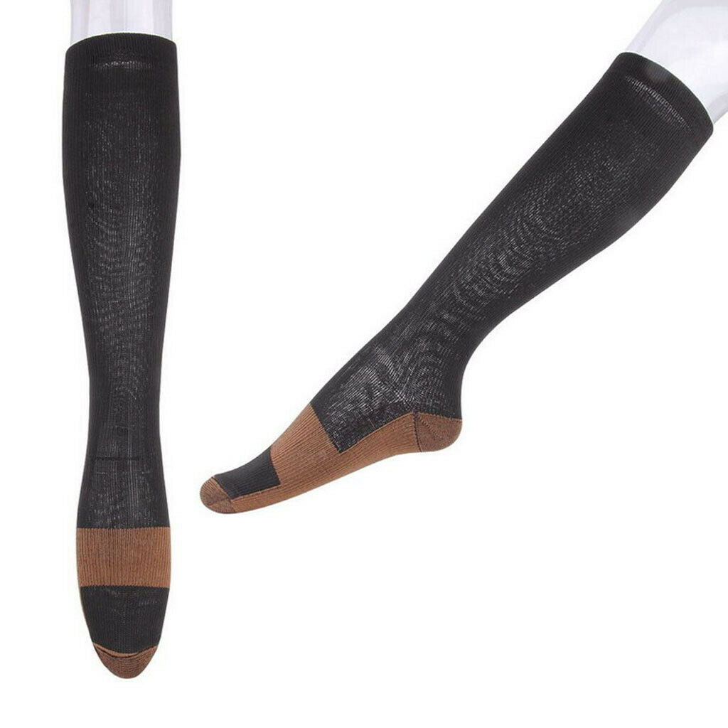 Fashion Magic Soft Unisex  Anti-Fatigue Compression Socks L