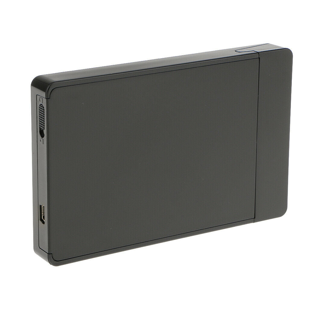 Mini USB2.0 SATA 2.5" SSD HDD Hard Drive Enclosure Laptop Disk