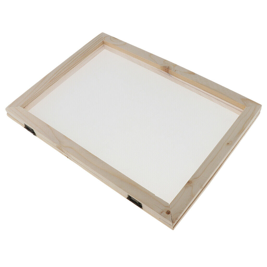 Wood paper, the shape frame screen 2 in 1 for kids craft