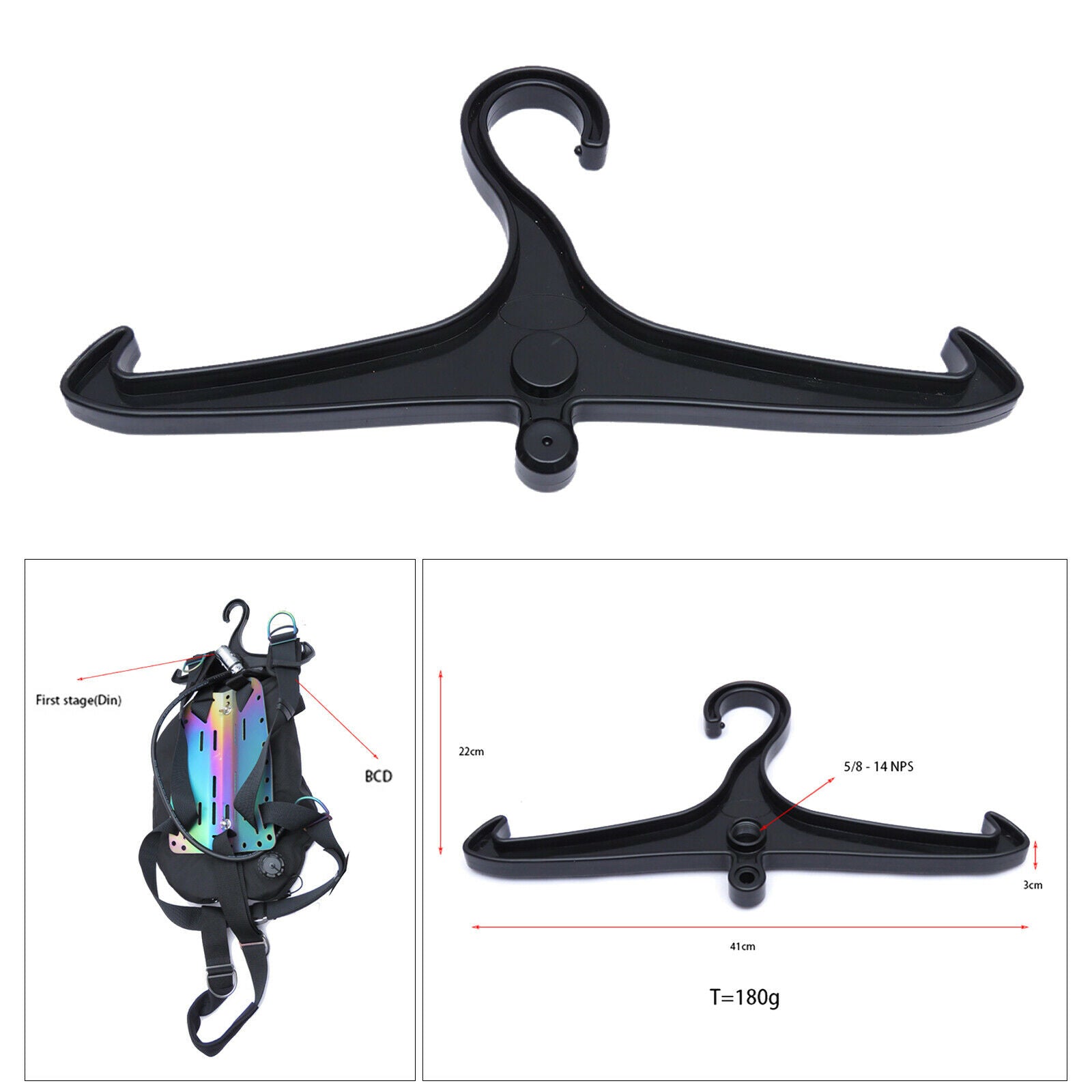 Scuba Diving Hanger Fast Drying Draining Snorkel Surfing Gloves Accessories