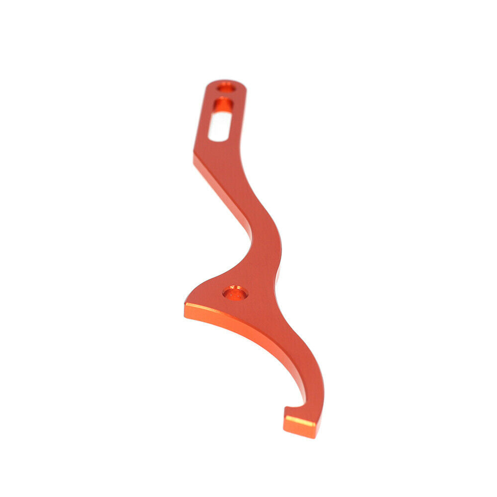 Orange CNC Motorcycle Rear Damper Damping Shock Spanner Wrench Tool For WP Shock