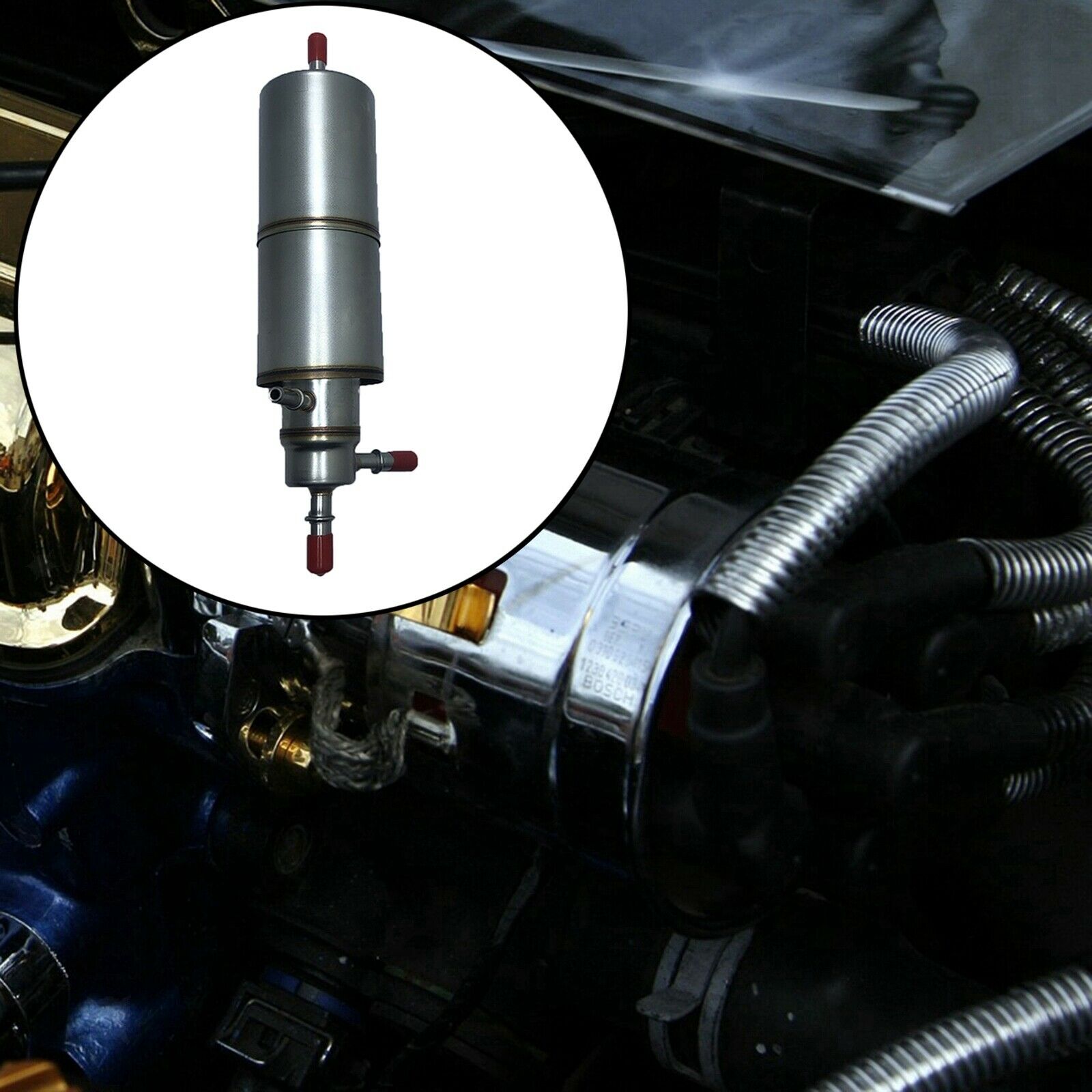 Car Parts with Regulator 1634770401 Car Gas Filter Fit for W163 Replace