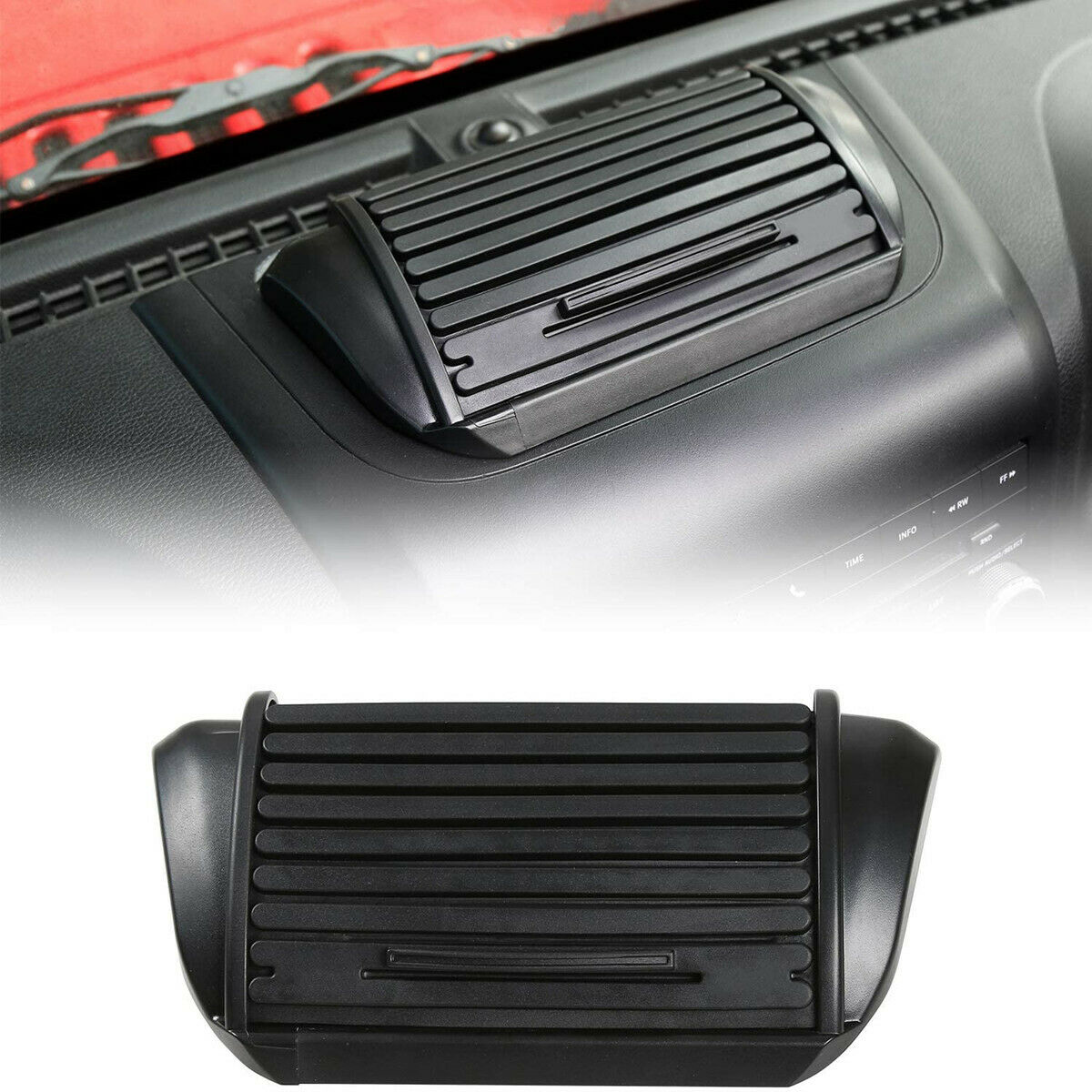 Dashboard Storage Organizer Dash Panel Tray Box for 11-18 Jeep Wrangler JK JKU