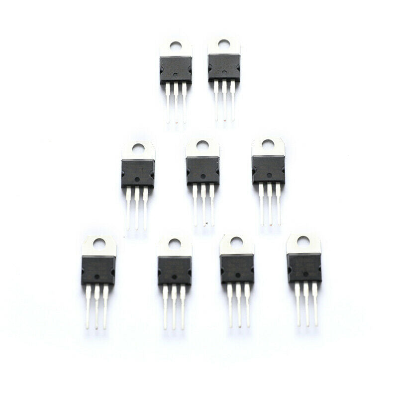 10pcs L7805CV L7805 7805 Voltage Regulator IC 5V 1.5A TO-220 make in ch JD