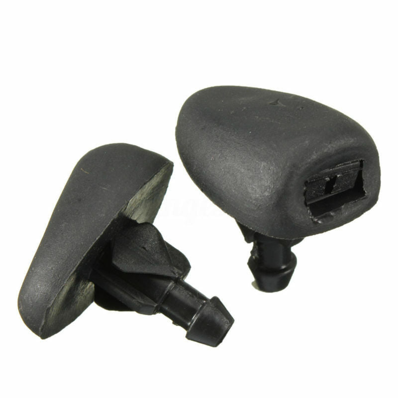 2x Front Windscreen Water Mist Washer Nozzle Spray Jets For Peugeot 207 306 307