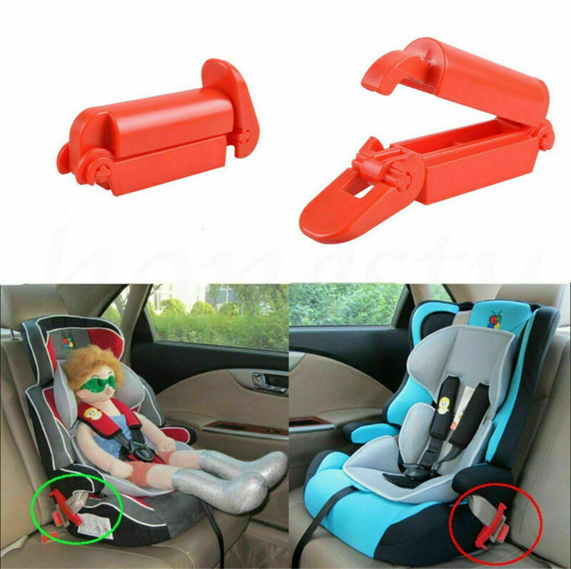 10pcs Kids Car Seat Safety Belts Clips Buckle Child Toddler Safe Strap Lock