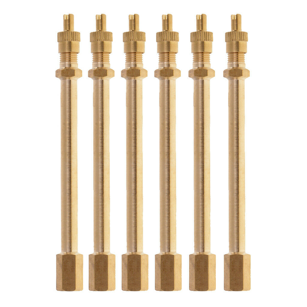 6 Packs Tyre Tire Air Valve Extension Stem Extender for Car Truck RV 4"