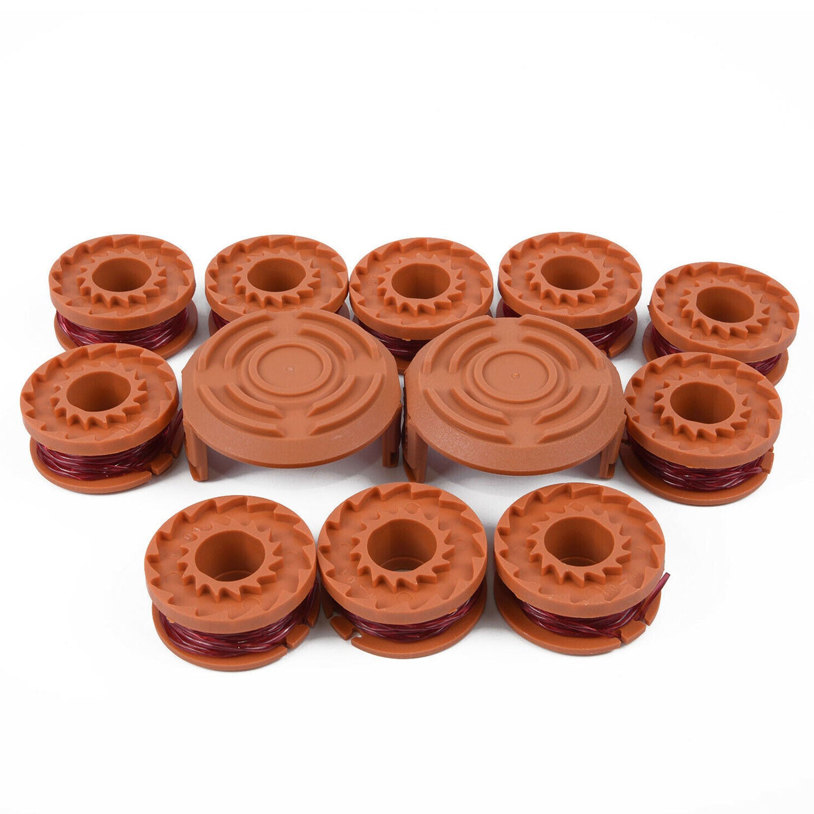 12pc For WORX WA0010 Replacement Spool Line For Grass Trimmer Edger 10ft 12-pack