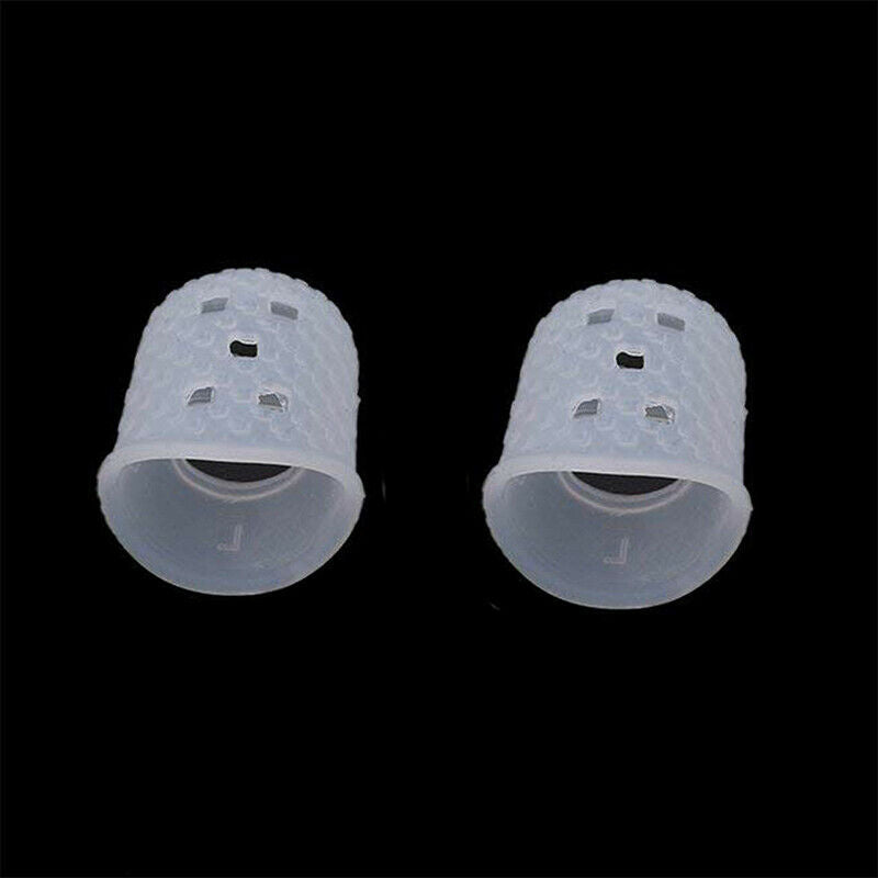 5pcs Finger Cover Anti-slip Hands Relief Pain Gloves for Ukulele Electric Aco Kt