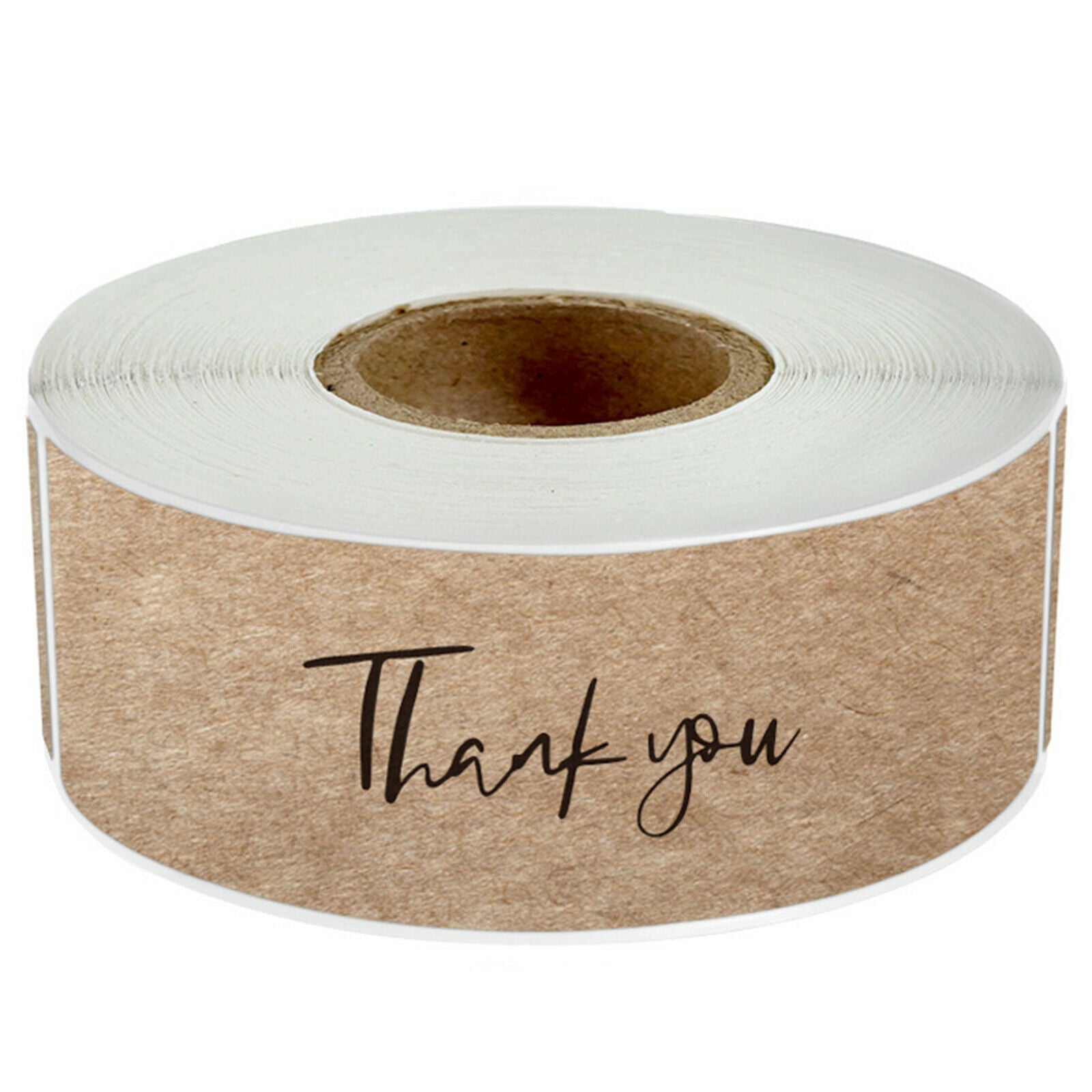 3 Rolls 120 Pieces Thank You Stickers Labels for Small Business, Packaging,
