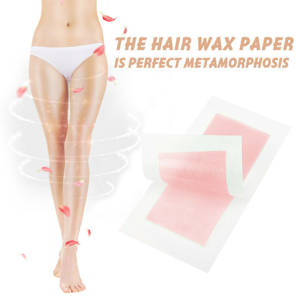 20 Pieces Double Side Leg Arm Body Hair Removal Cold Wax Strips Paper