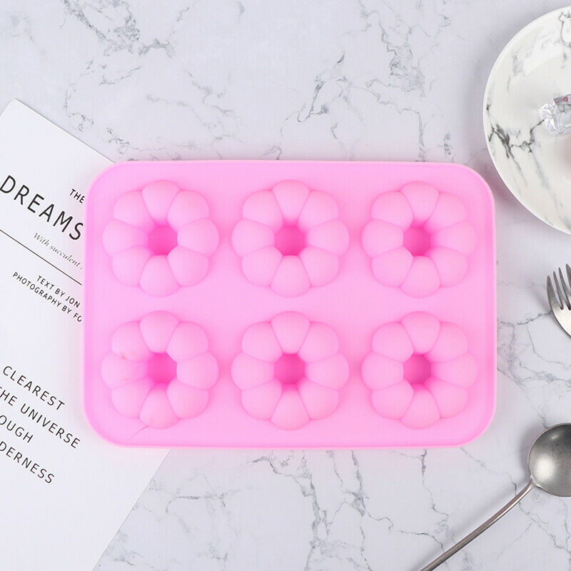 Donuts Shape Cake Mold DIY Silicone Form Moulds for Mousse Baking Cake To.l8