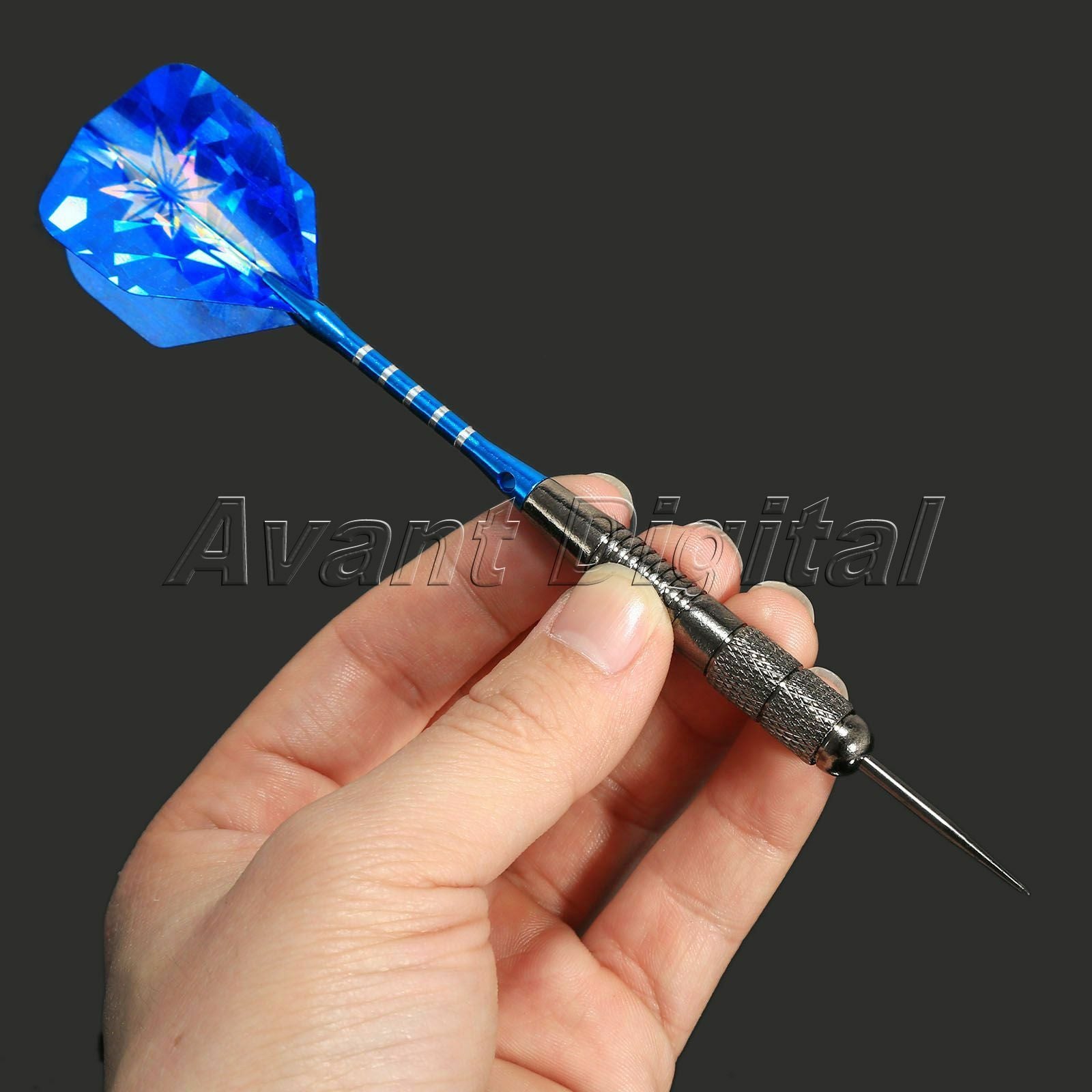 26g Darts 3Pcs With Box Blue Professional Competition Tungsten Steel Needle Tip